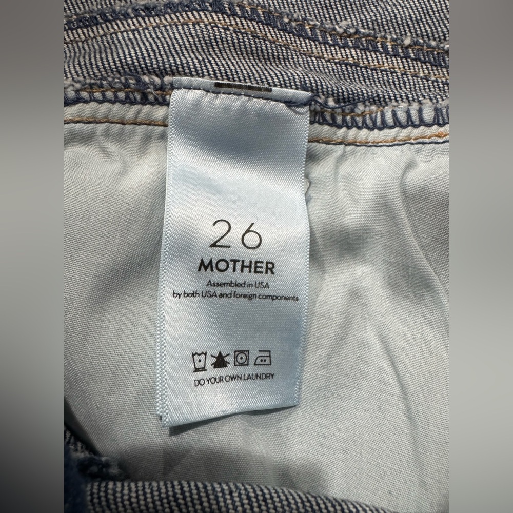 🌺 MOTHER Superior The Triple Stack Dazzler Jeans | Great Awakenings - Picture 6 of 9